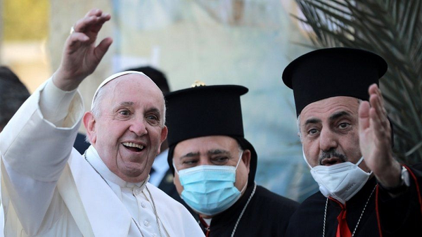 The Pope is due to say Mass in a Baghdad church