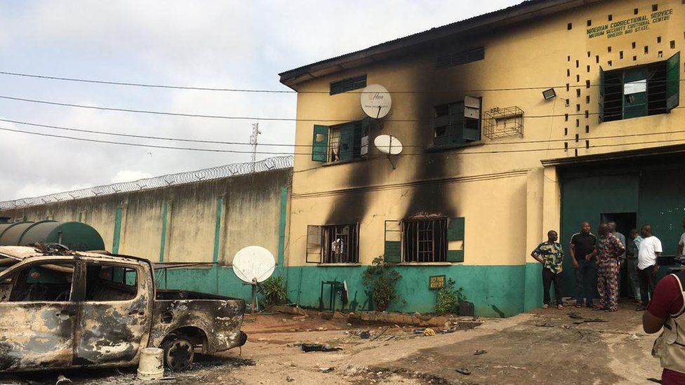 Police have accused the banned separatist group, the Indigenous People of Biafra, of carrying out the attack in Nigeria