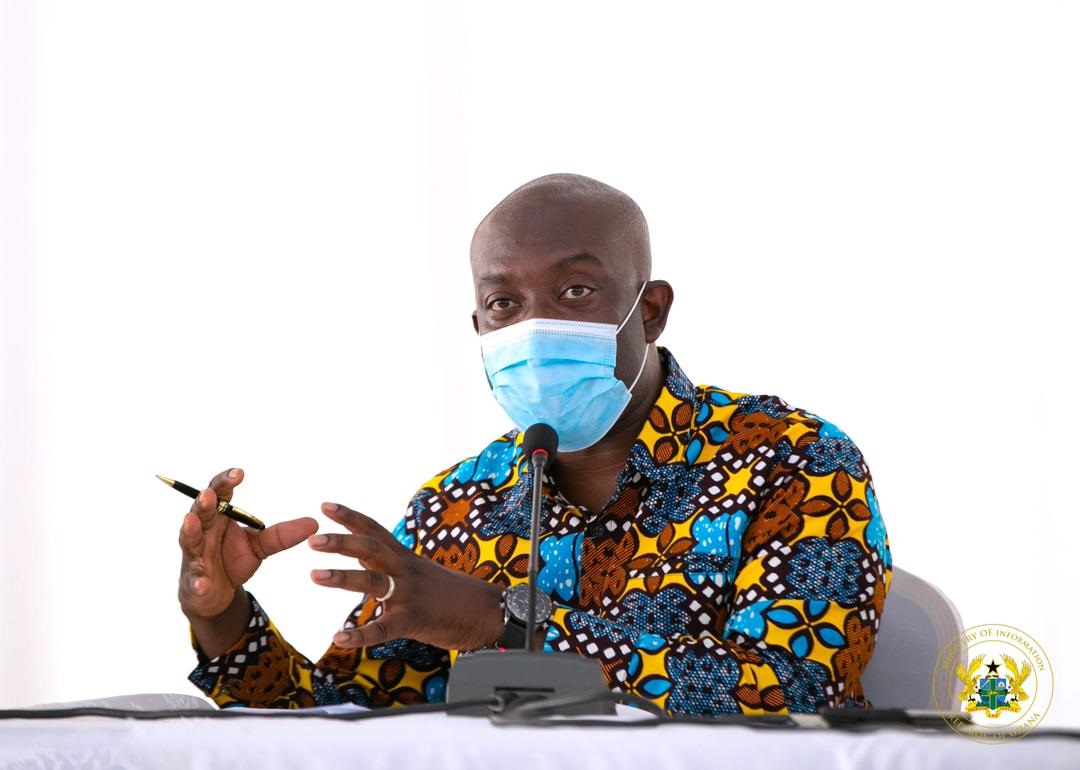 Mr Kojo Oppong Nkrumah  —  Minister of Information