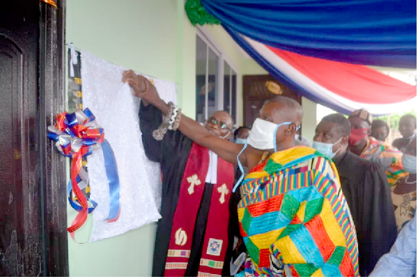 Bethel Presbyterian Congregation dedicates new manse with office complex