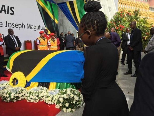 Tanzania holds state funeral for Magufuli