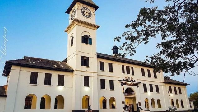 The administration block of Achimota School