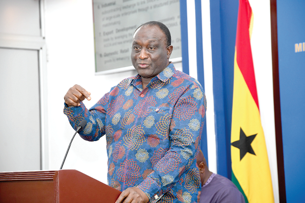 Mr Alan Kyerematen — Minister of Trade and Industry