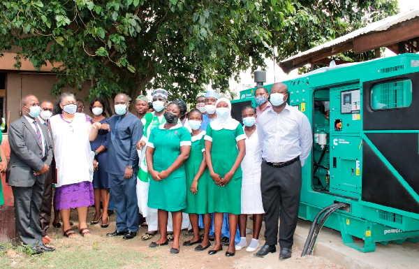 Chamber of Mines installs generator for Maamobi Hospital