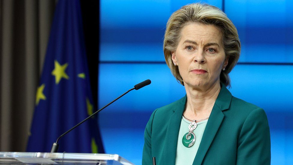 European Commission President Ursula von der Leyen urged AstraZeneca to "honour its contract"