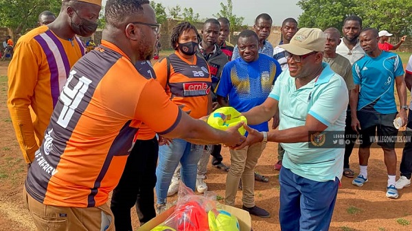 Richard Atikpo: Council of State member donates to Division Two clubs