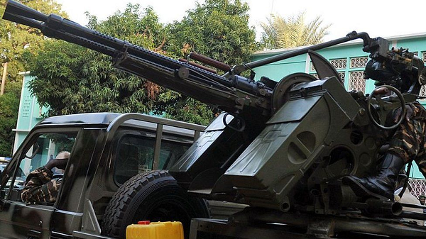Security sources say the presidential guard fought off the assailants