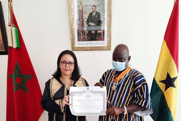 Former Ghana Ambassador to Morocco honoured by King Mohammed VI