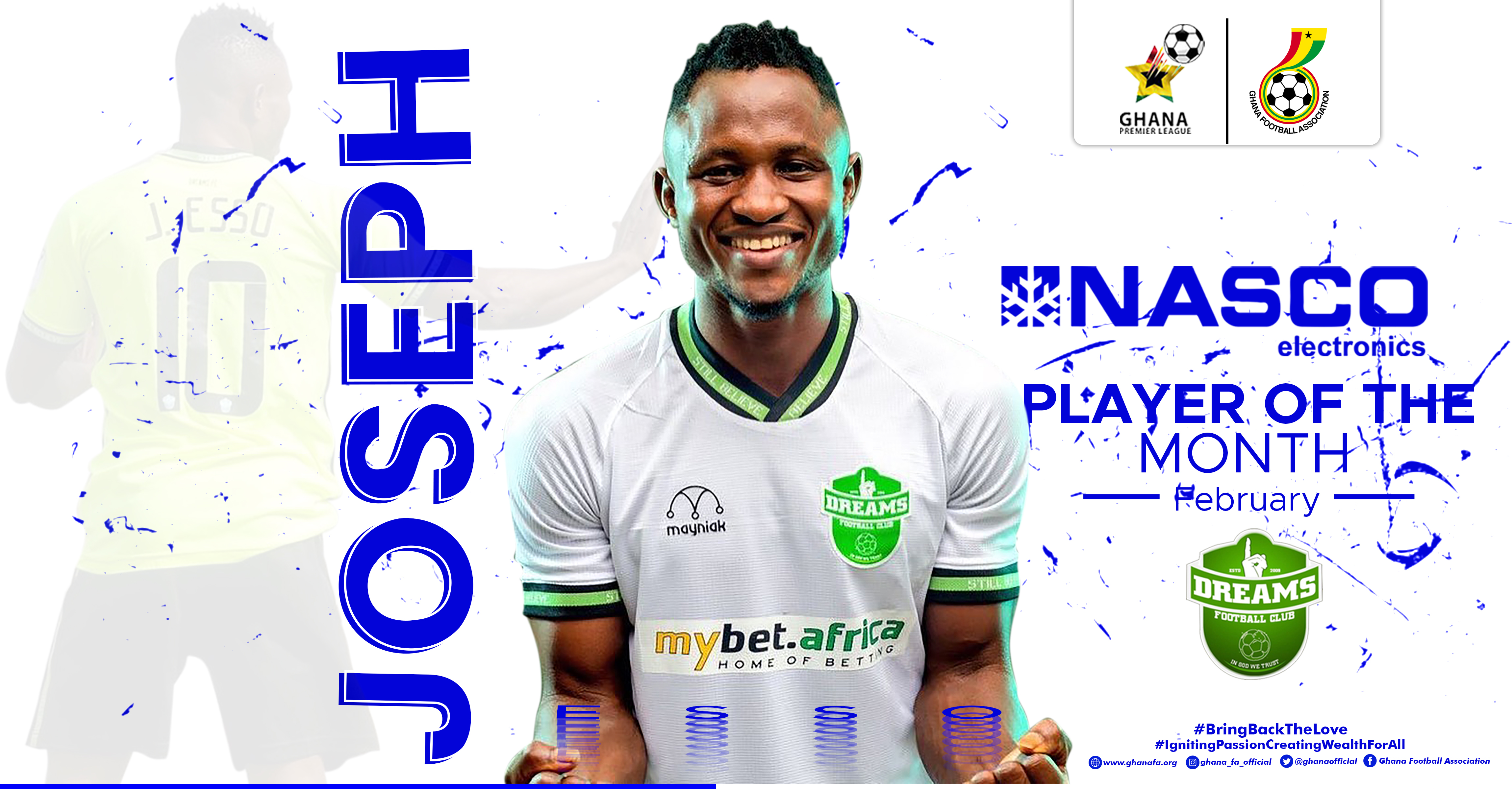 Esso wins February NASCO Player of the month