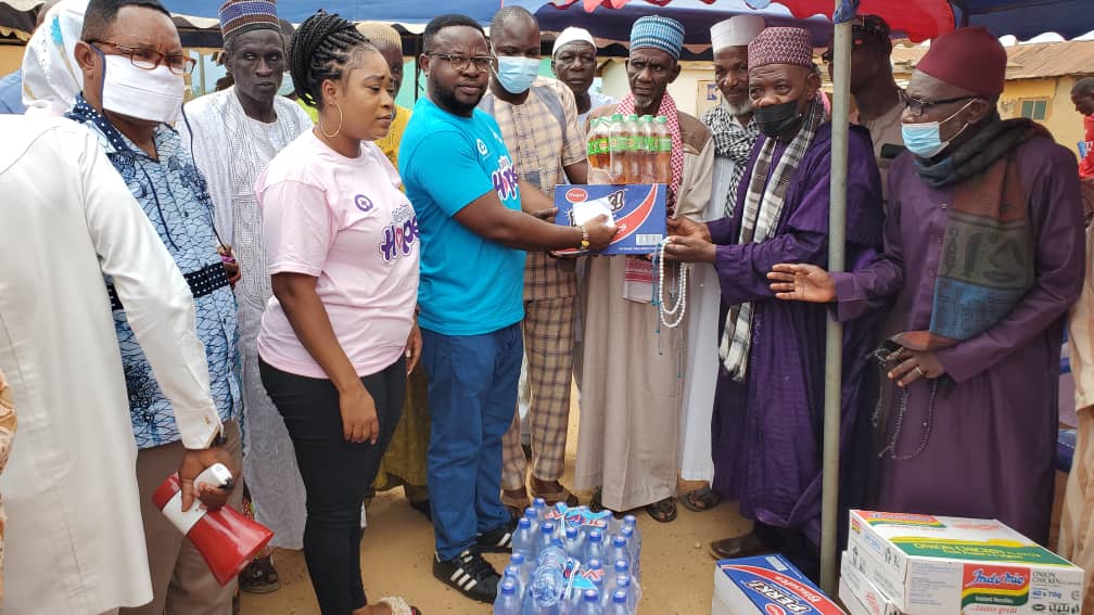 Legon Cities Board Chairman donates to Oti Muslim Community