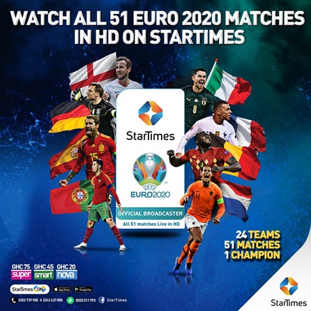 Euro 2020 30 days countdown: all you need to know about the big show on StarTimes 
