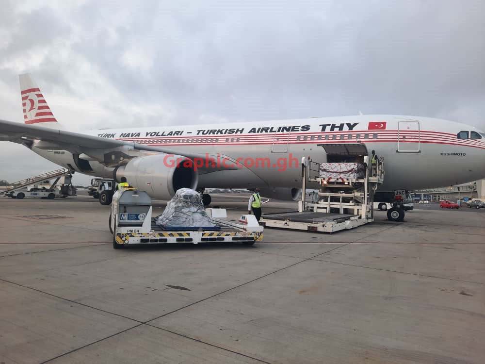 Ghana: 350,000 COVID-19 second doses now in Accra. PICTURES BY KESTER ABURAM KORANKYE