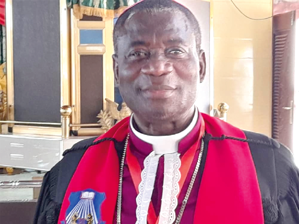 Rt Rev Alfred Appiah Andam— Bishop of the Wenchi Diocese of the Methodist Church Ghana