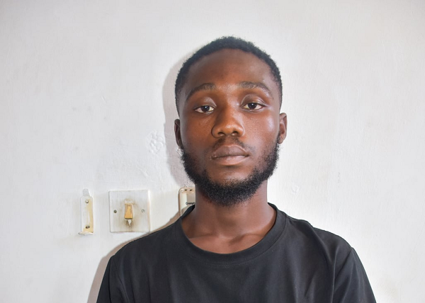 The suspect, Vincent Tawiah