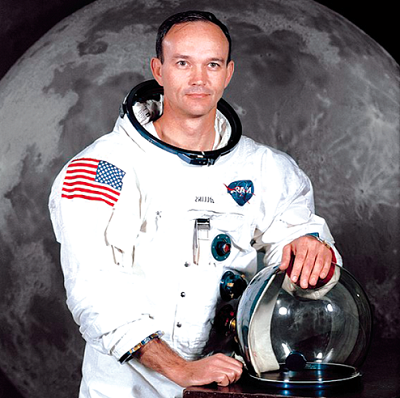 Micheal Collins, astronaut. Picture credit NASA