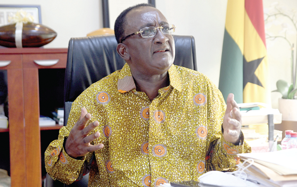 • Dr Owusu Afriyie Akoto, Minister of Food and Agriculture