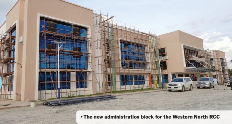 The new administration block for the Western North RCC