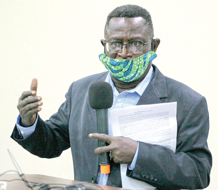 Mr Kwesi Jonah, Senior Research Fellow at IDEG