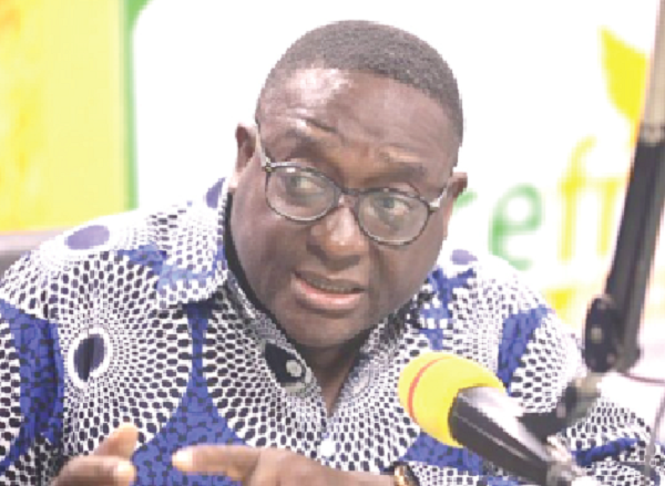 • Mr Yaw Buaben Asamoa — Director of Communications of the NPP 