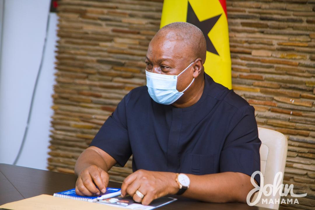 John Mahama withdraws acceptance as African Union Envoy to Somalia