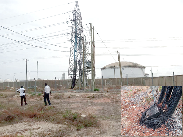 Near fire at ECG installation in Tema - Police investigate possible foul play