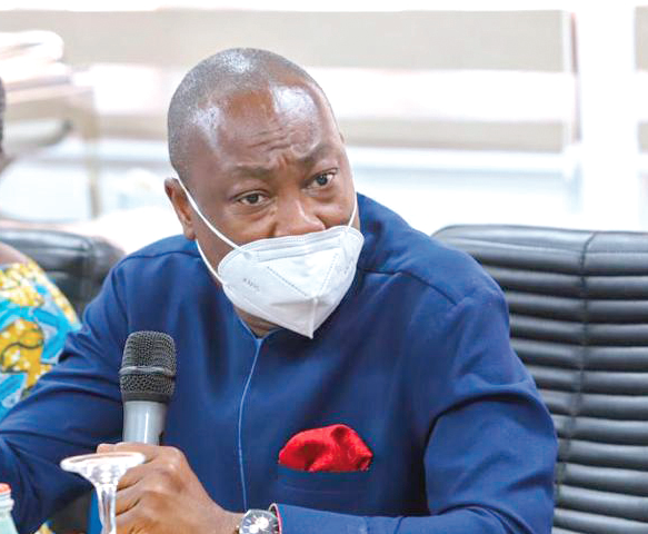 Mr Martin Ayisi — Acting CEO of Minerals Commission