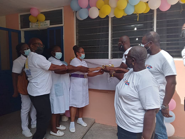 Rotary Club of Accra-Labone renovates children's ward of Nsawam hospital 