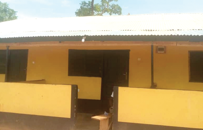 The newly inaugurated police station 
