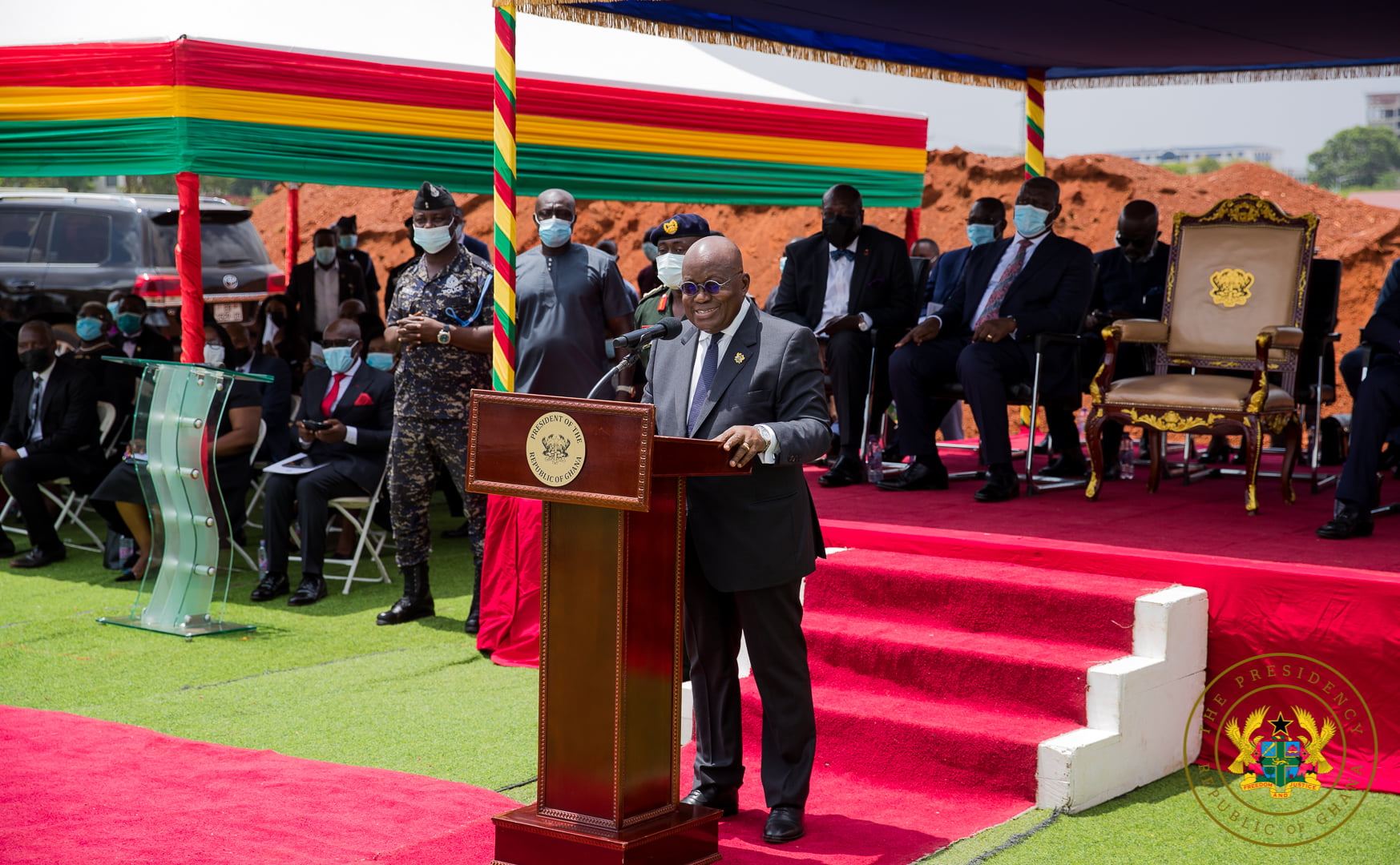Go to court if you believe burning illegal mining excavators is wrong - Akufo-Addo