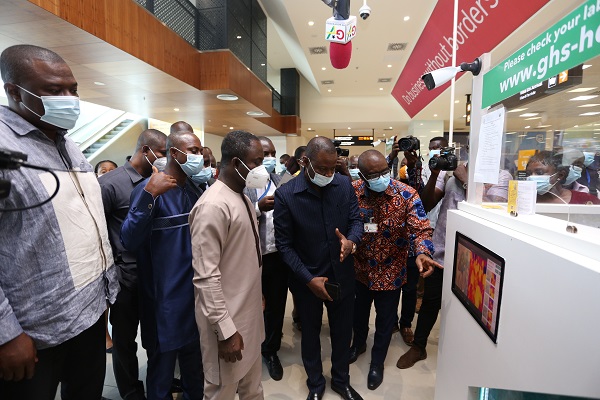 COVID-19: Parliamentary Committee impressed with testing processes at KIA