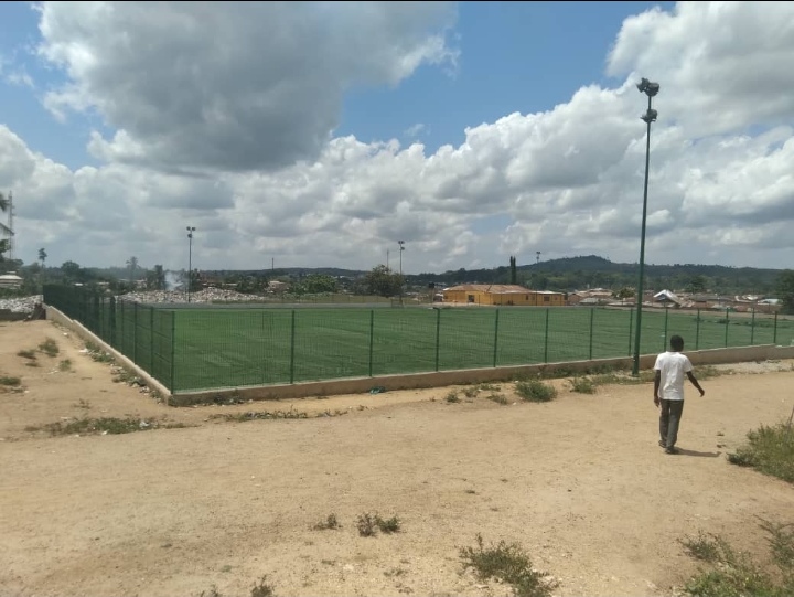 Bawjiase AstroTurf nears completion