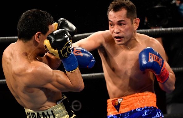 Nonito Donaire became the oldest bantamweight champion after stopping Nordine Oubaali