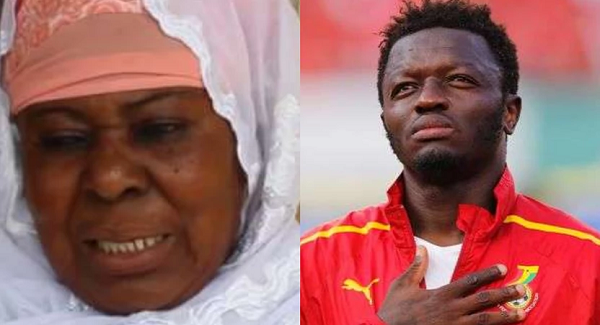 Sulley Muntari's mother, Hajia Kande Muntari has died after an illness.