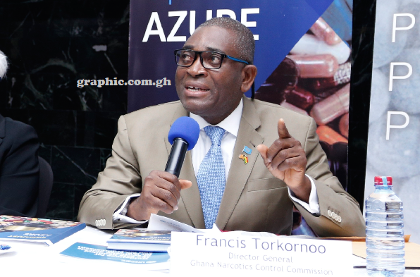 Mr Francis Torkornoo, Director-General, Narcotics Control Commission