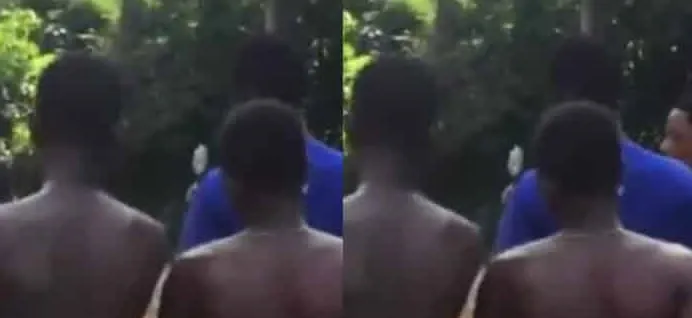 Police arrest persons for stripping two teenagers naked