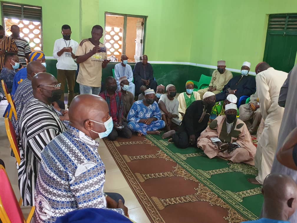 Bolga: Bawumia commiserates with family of late regional Imam