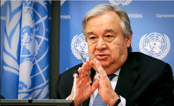 António Guterres, Secretary General, United Nations