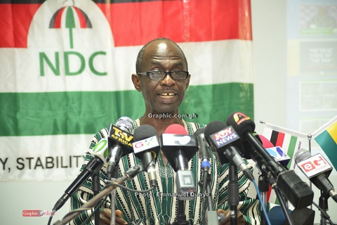 the General Secretary of the NDC, Johnson Asiedu Nketiah