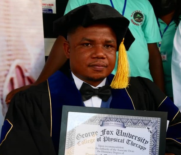 John Quaye Wiafe Akenteng gets Honorary Doctorate Degree