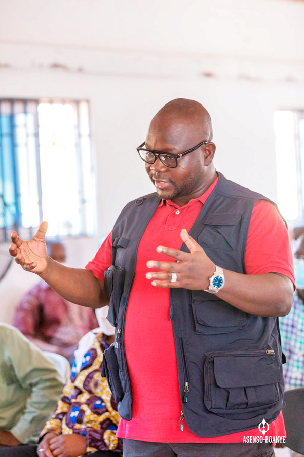 Mr Francis Asenso-Boakye - Minister of Works and Housing