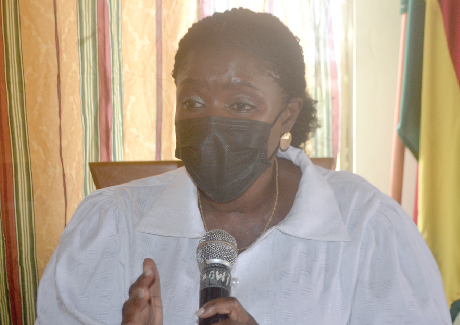 Madam Kathleen Addy — Deputy Chairperson, NCCE, in charge of Finance and Administration