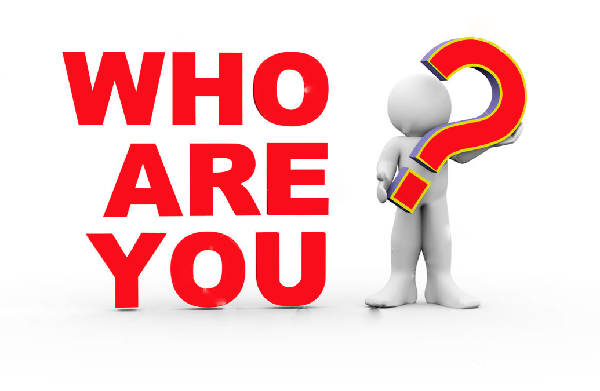 Telling us who you are