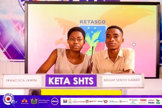Keta Secondary School  kicked out Wesley Girls High School to make it to the final 