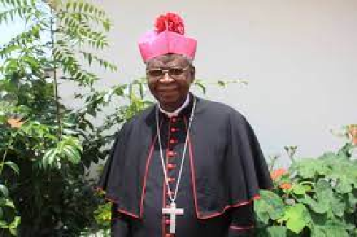 Most Reverend Philip Naameh, the Metropolitan Archbishop of Tamale, speaking at the Plenary Assembly of TEPPCON