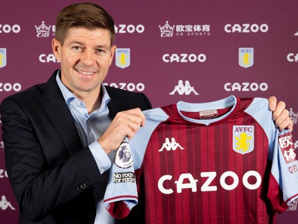 Steven Gerrard appointed Aston Villa coach