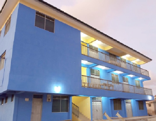 A six-unit classroom block with ancillary facilities funded by ZoDF at Tunga, Accra