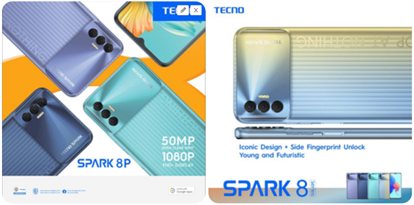 Amazing features of the TECNO SPARK 8P