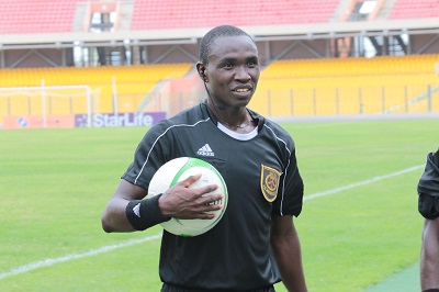 Referee Gabriel Opoku Arhin