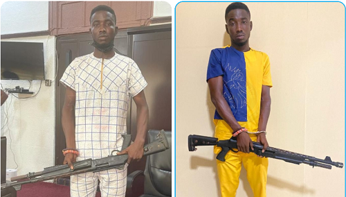 See the gun-toting social media video which caused the arrest of a man