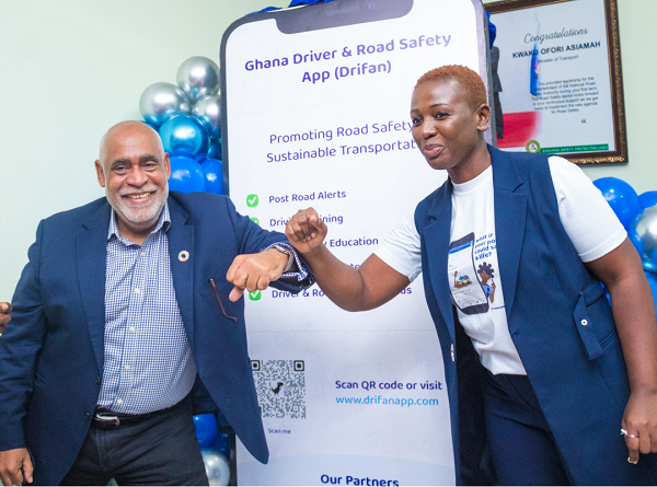 Drifan, a digital road safety platform launched in Ghana